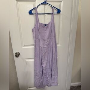NWT Old Navy Fit and Flare Light Purple Midi Dress